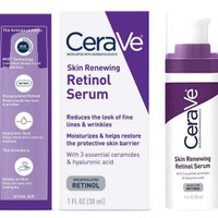 سرم رتینول ضد چروک سراوی CeraVe حجم 30 میل | بازسازی کننده پوست، حاوی هیالورونیک اسید