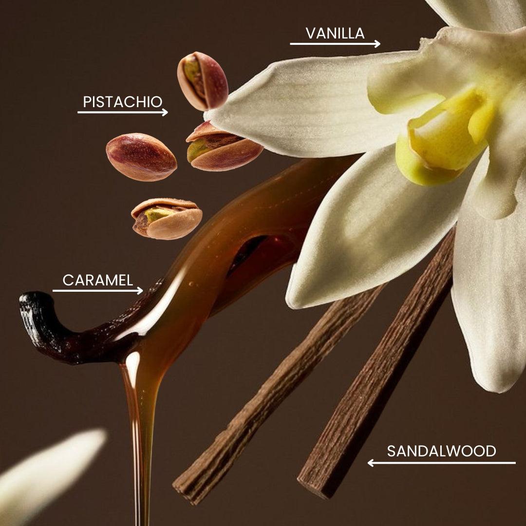 رایحه وانیل و پسته بادی میست Medicube Glow Vanilla