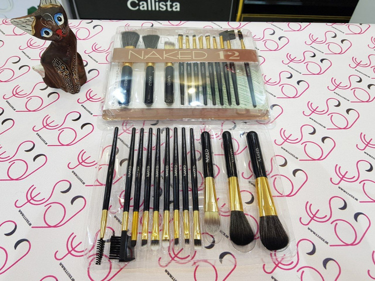 ست براش آرایشی نیکد 12 عددی