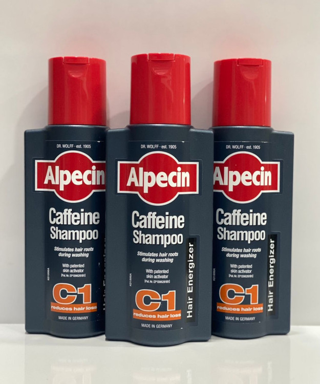 شامپو آلپسین مدل کافئین سی 1 حجم 250 میلی لیتر