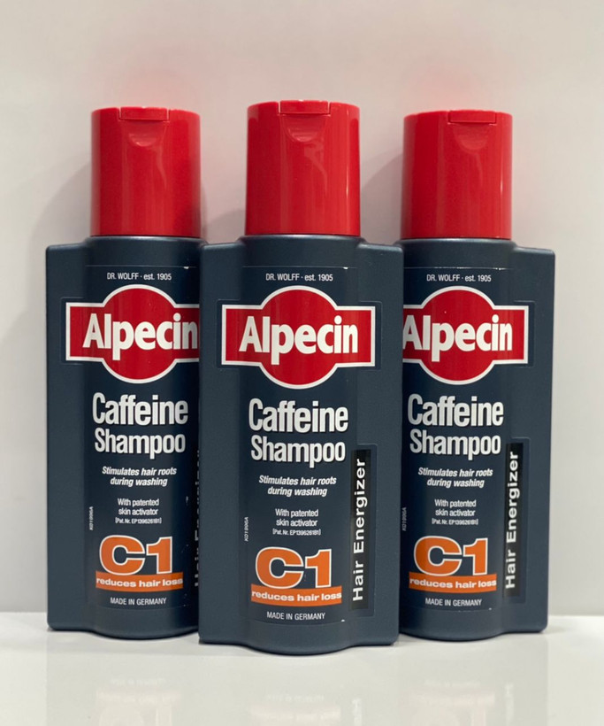 شامپو ضد ریزش آلپسین کافئین C1 اورجینال، تقویت ریشه مو و کاهش ریزش | Alpecin Germany