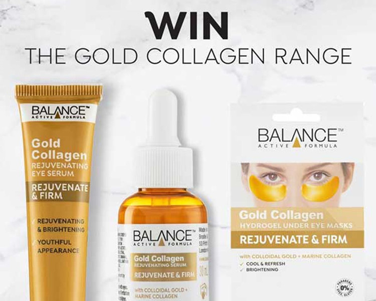 پک جوانساز گلد کلاژن بالانس BALANCE | دور چشم و سرم گلد کلاژن