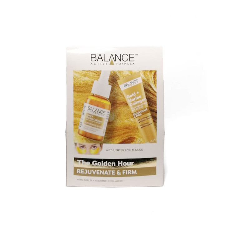 پک جوانساز گلد کلاژن بالانس BALANCE | دور چشم و سرم گلد کلاژن