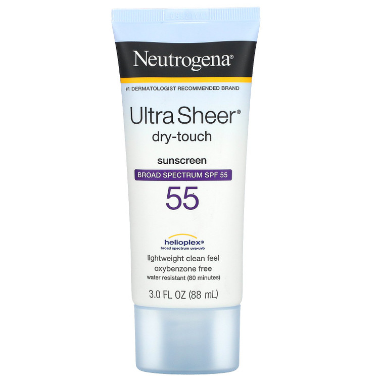 ضدآفتاب Ultra Sheer نوتروژینا مدل Dry-Touch