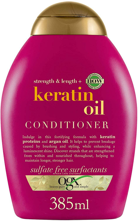 نرم کننده موی کراتین او جی ایکس Ogx Keratin Oil حجم 385 میلی لیتر