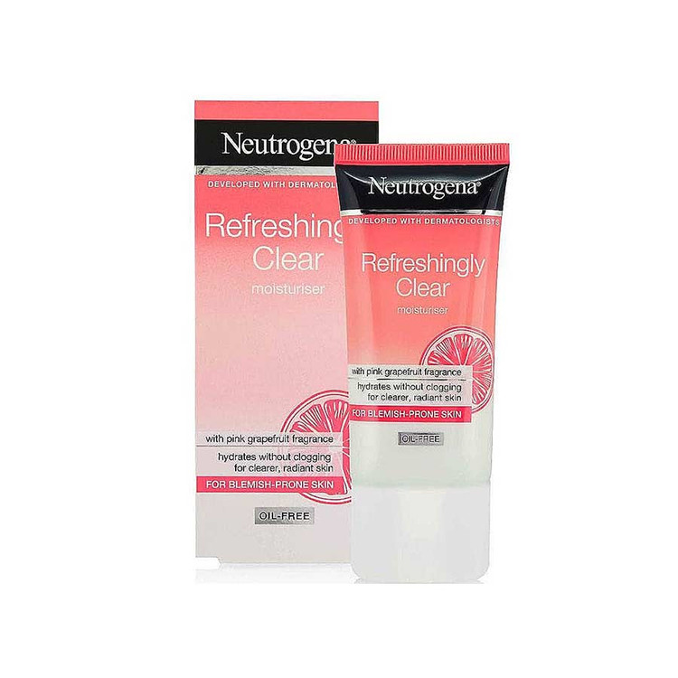 کرم مرطوب کننده عصاره گریپ فروت نیتروژنا فرانسوی | فاقد چربی و ضد جوش | ۵۰ میل