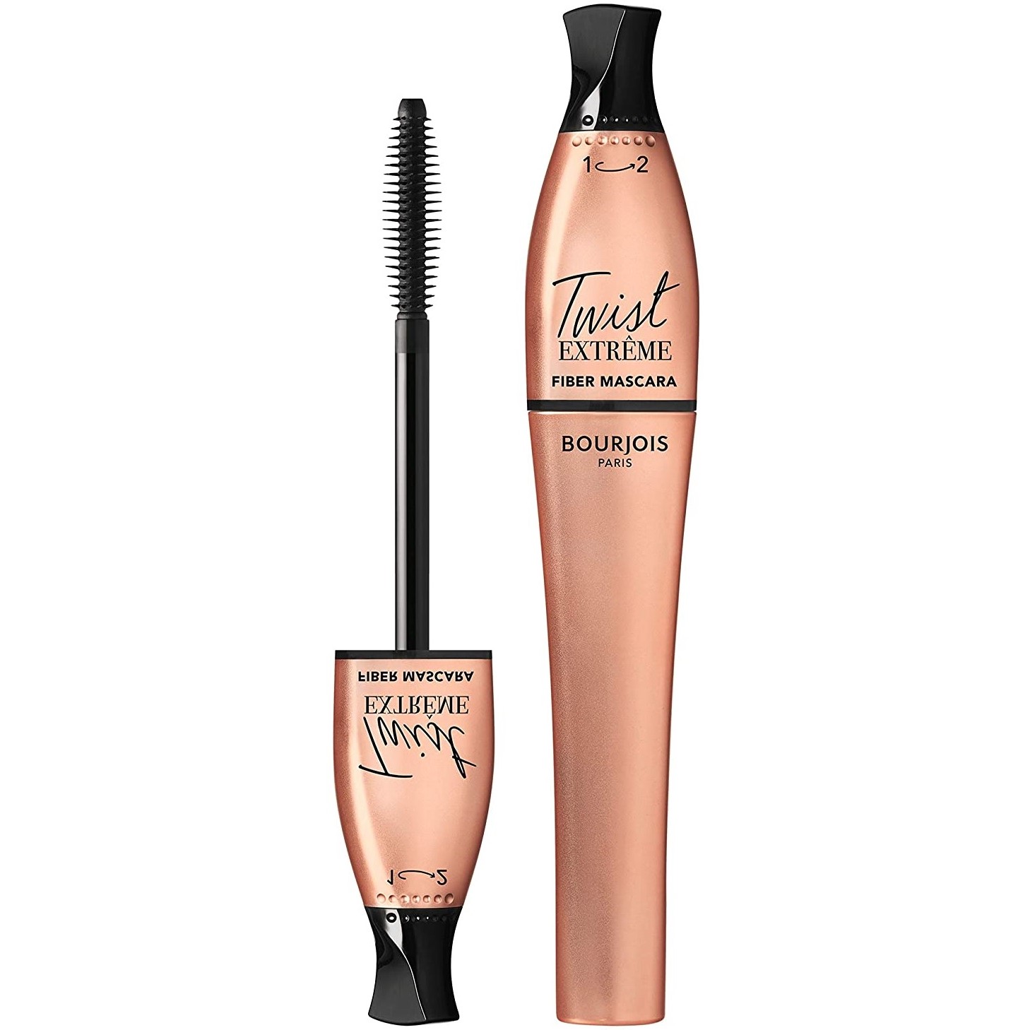 ریمل حجم دهنده و بلند کننده بورژوا (Bourjois) مدل Twist EXTREME