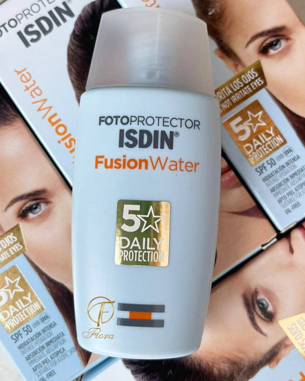 ضد آفتاب بی رنگ فیوژن واتر ایزدین SPF 50