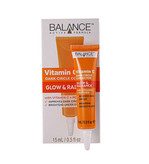کرم دور چشم ویتامین C بالانس حجم 15 میلی لیتر