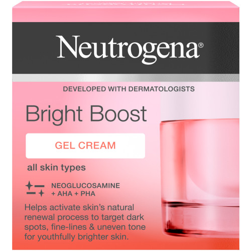 ژل کرم ضد پیری نوتروژینا Bright Boost حجم 50 میلی لیتر (ساخت فرانسه)