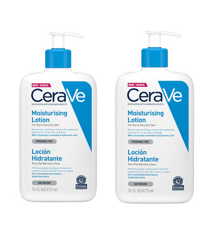 لوسیون کرم مرطوب کننده صورت و بدن سراوی Cerave آبرسان قوی پوست خشک و بسیار خشک