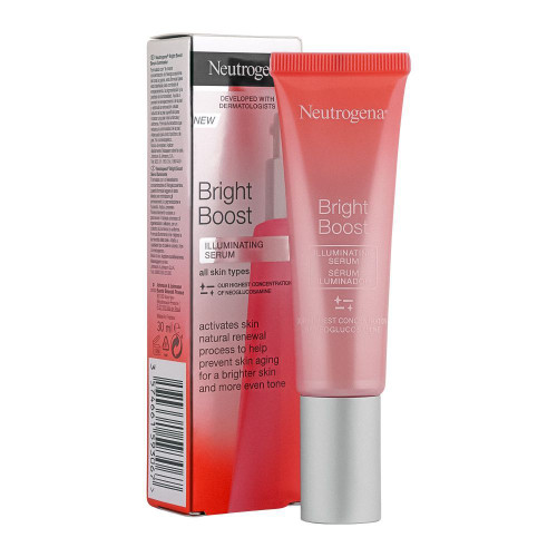 سرم ضد لک و درخشان کننده نوتروژینا سری Bright Boost حجم 30 میلی لیتر