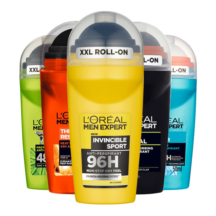 مام رول ضد تعریق مردانه لورآل سری Men Expert