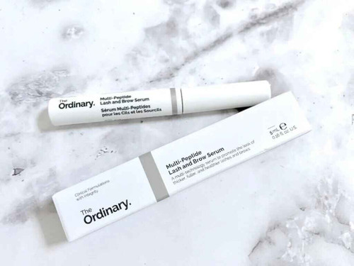 سرم  تقویت کننده مژه و ابرو اوردینری The Ordinary مدل مولتی پیتید Multi-Peptide حجم 5 میل | حجم دهنده