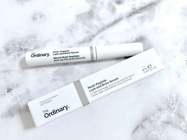 سرم تقویت کننده مژه و ابرو اوردینری The Ordinary مدل مولتی پیتید Multi-Peptide حجم 5 میل | حجم دهنده