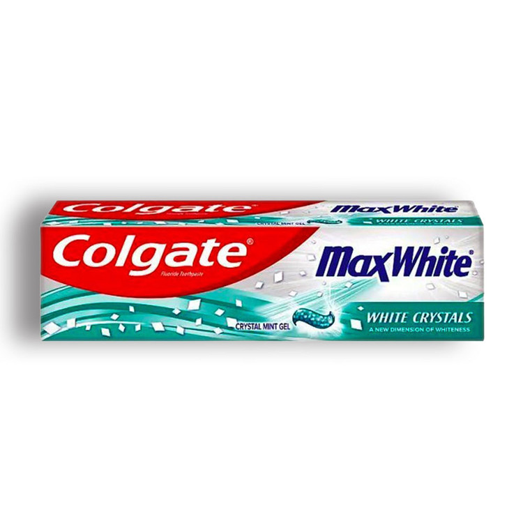 خمیردندان مکس وایت کولگیت مدل WHITENING Cristalli | سفید کننده قوی دندان | 75 میل