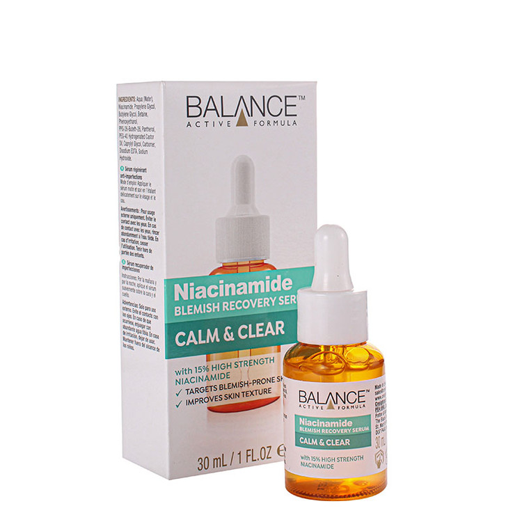 سرم نیاسینامید 15% بالانس Balance Niacinamide اصل انگلیس | ضد جوش و لک، شفاف کننده