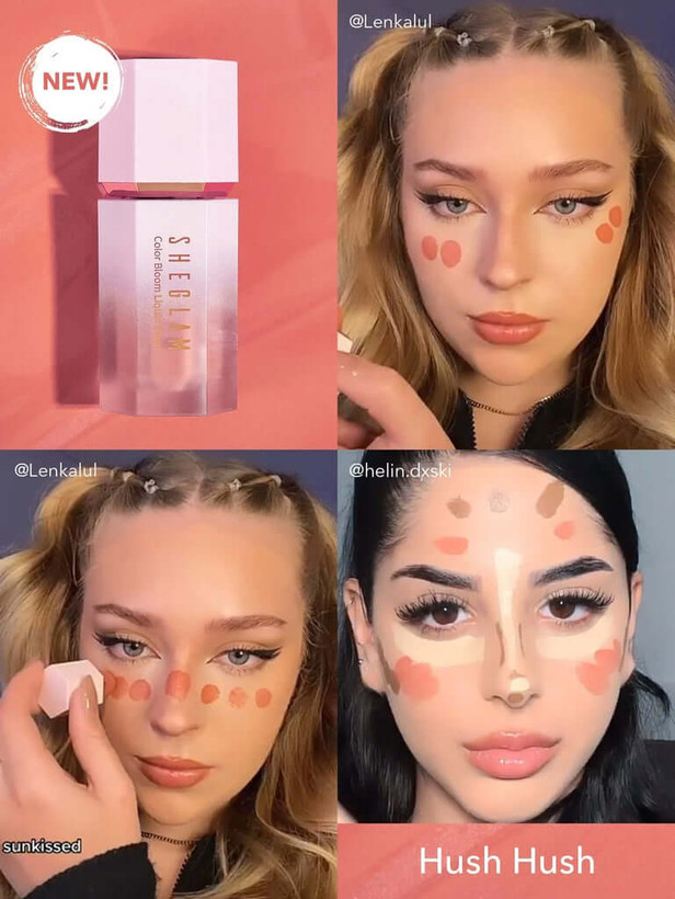 رژگونه مایع شیگلم SHEGLAM