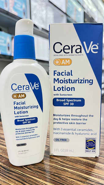 لوسیون مرطوب کننده روز SPF30 سراوی CeraVe