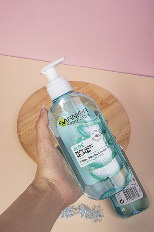 ژل شستشو صورت آلوئه ورا گارنیر پوست معمولی 200 میل - Garnier