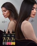 سرم مو مایع 7 ثانیه ای گلیس مناسب موهای رنگ و دکلره شده