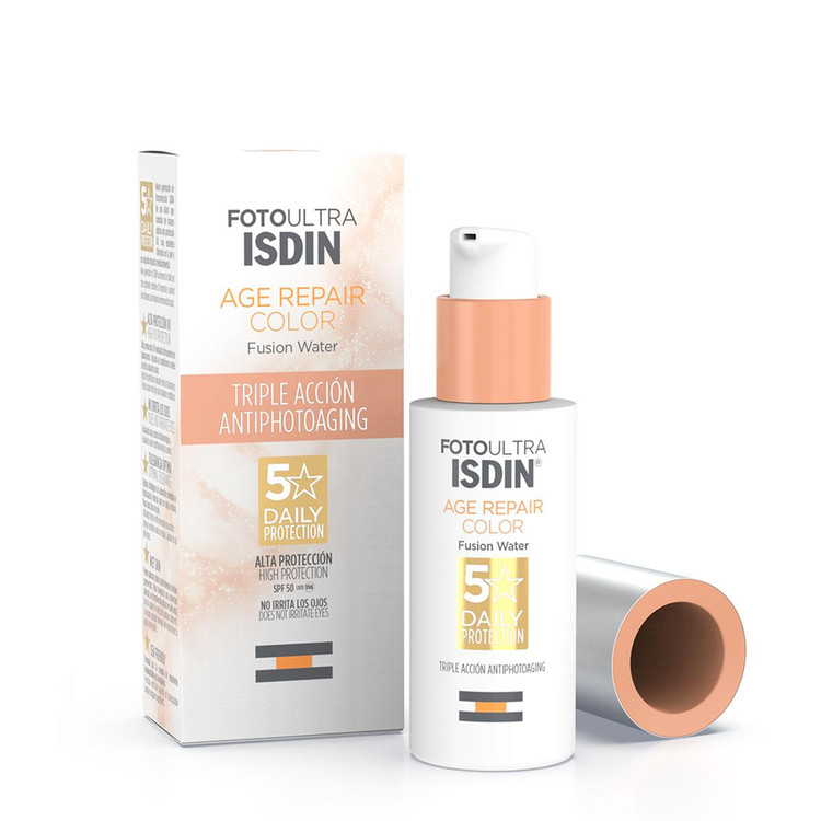 ضد آفتاب رنگی مدل AGE REPAIR ایزدین