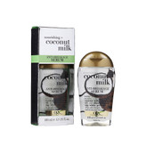 سرم ضد موخوره و شکنندگی او جی ایکس OGX مدل شیر نارگیل (کوکونات میلک) | حجم 100 میل