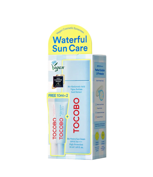 پک ضدآفتاب بیو واتری پنبه ای Waterful sun care توکوبو TOCOBO
