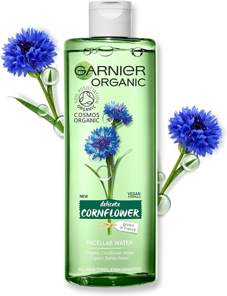 میسلار واتر پاک کننده آرایش گل گندم گارنیه Garnier Cornflower حجم 400 میلی لیتر