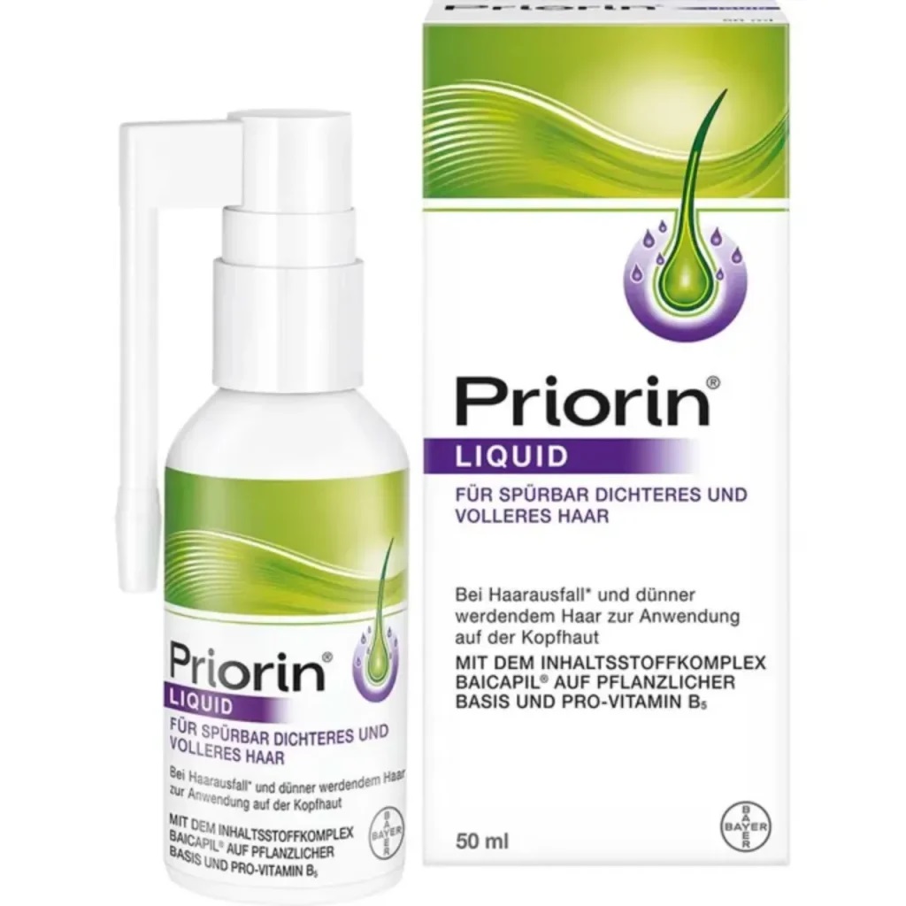 محلول ضد ریزش و تقویت کننده مو پریورین اصل آلمان 50 میل | Priorin Liquid