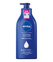 لوسیون و بادی میلک 5 در 1 نیوا 400ml  NIVEA