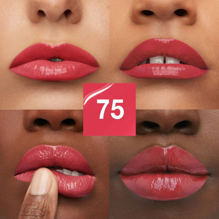 رژلب مایع براق میبلین مدل VINYL با دوام 16 ساعته | Maybelline Superstay Vinyl Ink Liquid Lipstick اصل 75