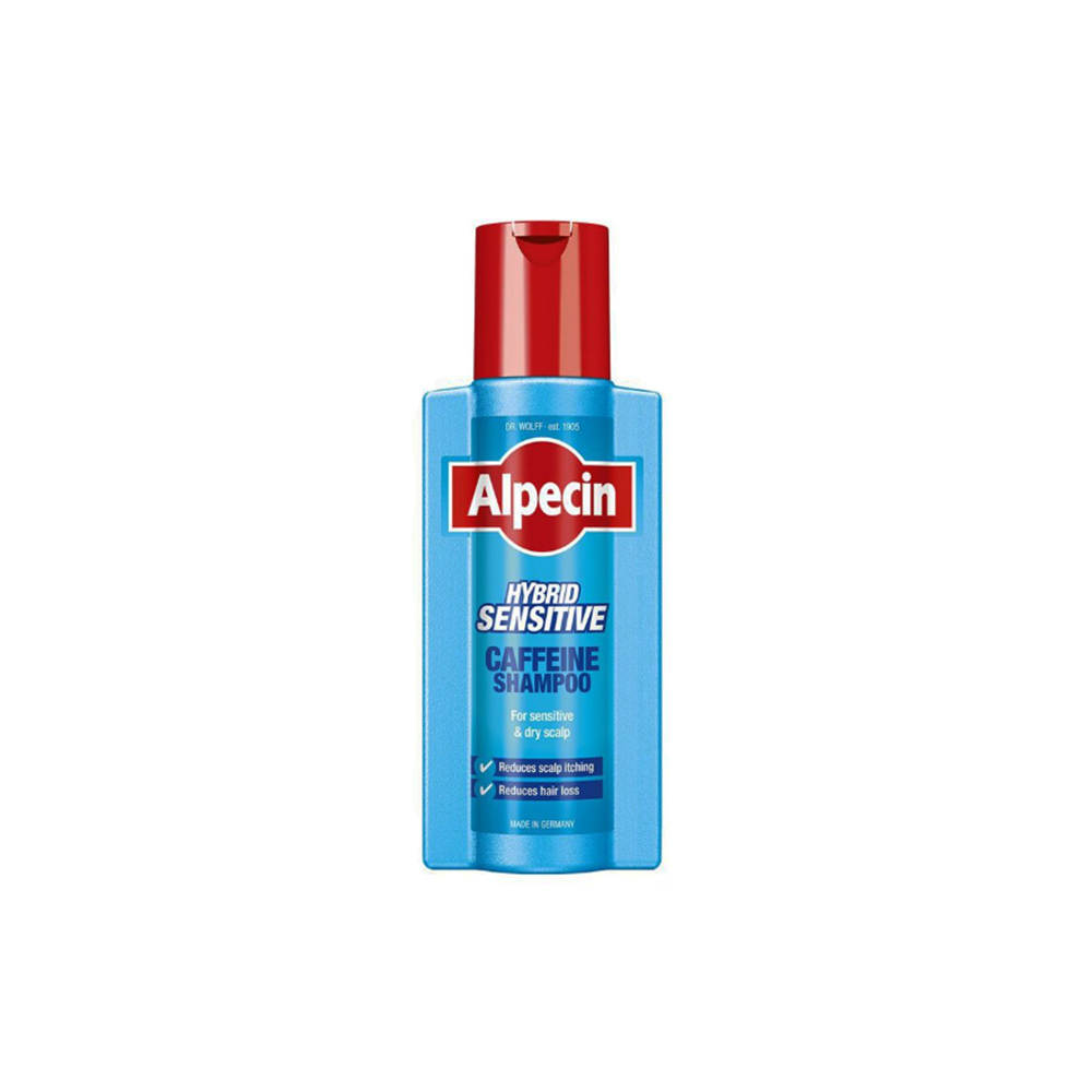 شامپو کافئین HYBRID SENSITIVE الپسین ALPECIN