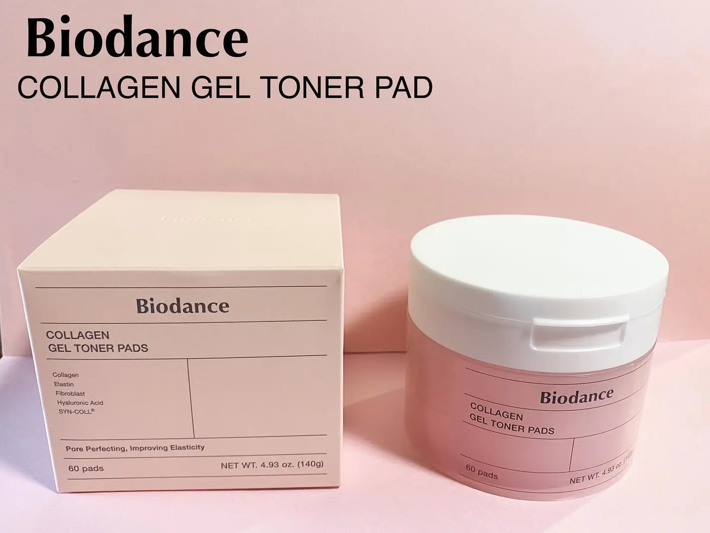 ژل تونر پد کلاژن بیودنس 60 عددی biodance اصل