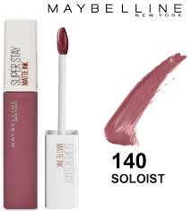 رژلب مایع مات سوپر استی میبلین 140