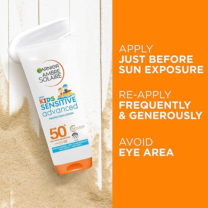 ضدآفتاب SPF50 کودک