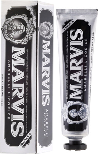 مارویس مدل Amarelli Licorice | خمیردندانی قوی برای رفع بوی بد و احساسی تازه