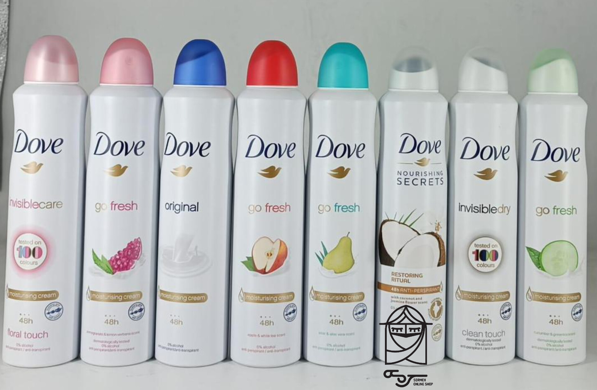 اسپری ضد تعریق داو Dove Antiperspirant Spray  48h 250ml