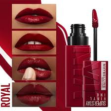 رژلب مایع براق میبلین 55 ROYAL