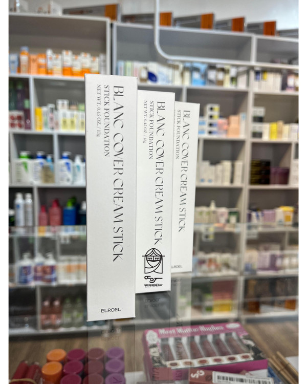 کرم پودر استیکی ELROEL Blanc Cover Stick لایت ضدچروک و مناسب پوست حساس