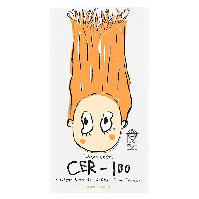 ماسک پروتئینه مو الیزاوکا CER-100 با کلاژن و سرامید — احیا و ترمیم تار موهای آسیب‌دیده از رنگ و دکلره، مناسب پروتئین تراپی در خانه