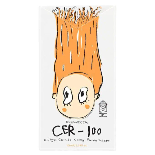 ماسک پروتئینه مو الیزاوکا CER-100 با کلاژن و سرامید — احیا و ترمیم تار موهای آسیبدیده از رنگ و دکلره، مناسب پروتئین تراپی در خانه