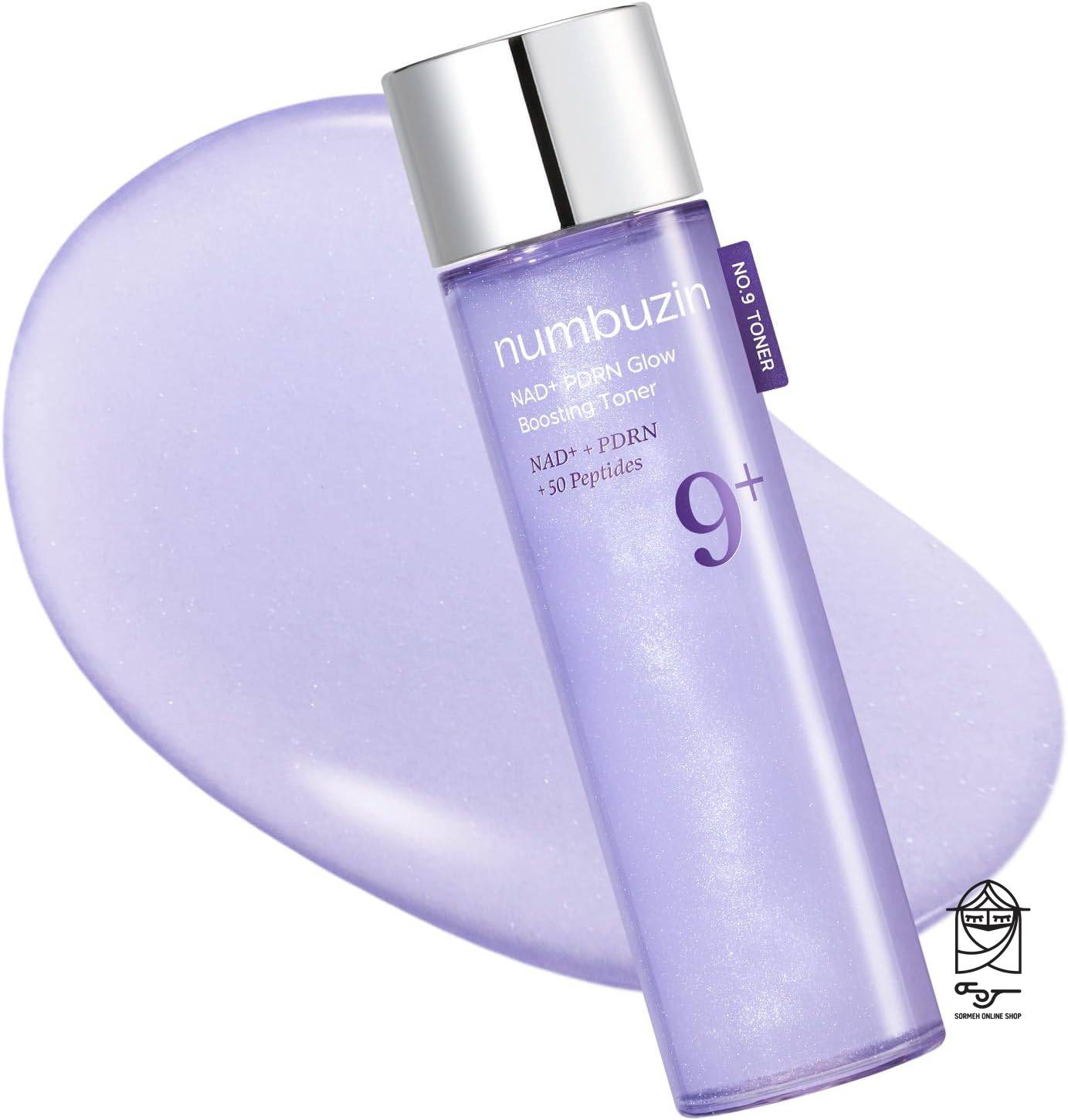 خرید تونر نامبوزین ۹ اصل | جوانساز و ضد لک Numbuzin 9 برای منافذ باز