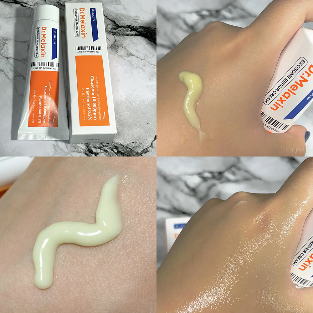Dr. Melaxin Exosome Repair Cream کرم ترمیم‌کننده پوست با اگزوزوم برای تقویت سد دفاعی پوست