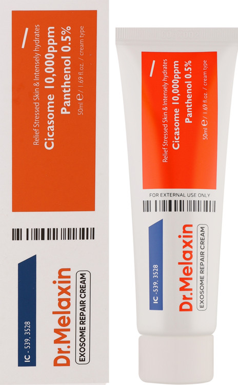 کرم Exosome Repair دکتر ملکسین ترمیم عمیق پوست، کاهش التهاب و بازسازی سلولی صورت