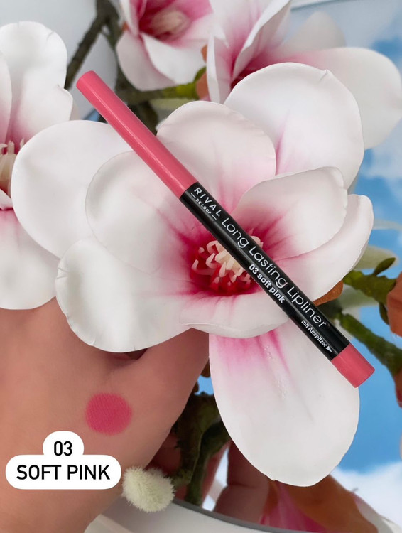 خرید مداد لب ضد آب Rival مدل Long Lasting با بافت مخملی و مات