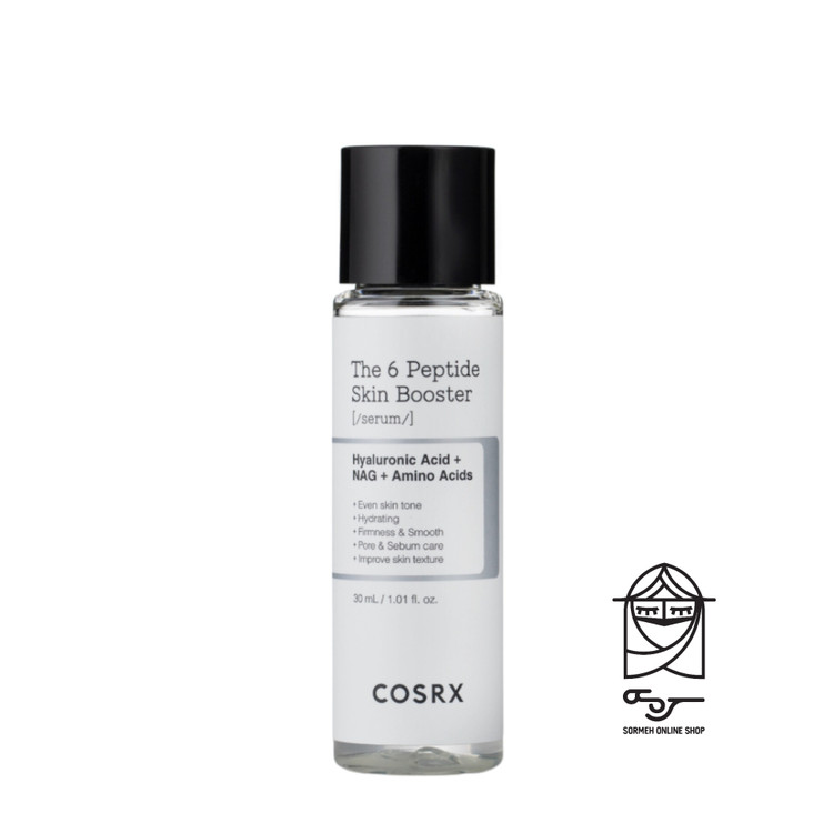 سرم شش پپتید کوزارکس 30 میل اصل مناسب انواع پوست برای جوانسازی صورت 30 میل