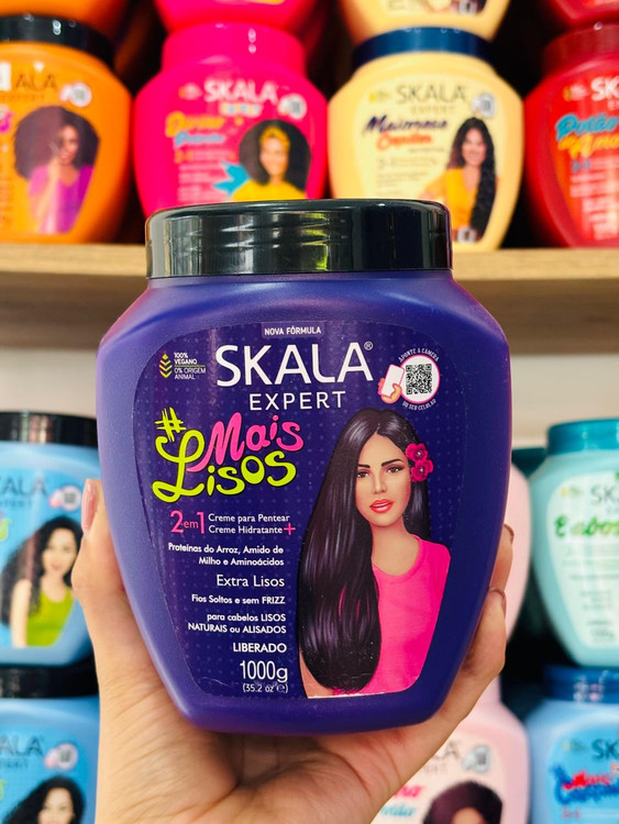 بهترین کرم موی بعد از حمام بدون سولفات اسکالا برای رفع وز مو