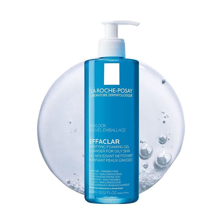 ژل شستشوی پوست چرب افکلار La Roche-Posay اصل