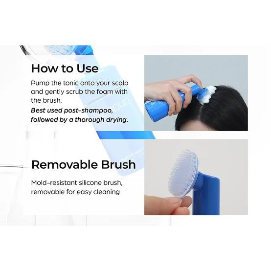 Seapuri Scalpy Bubble Tonic تونیک کف ساز مراقبت پوست سر و ضد خارش